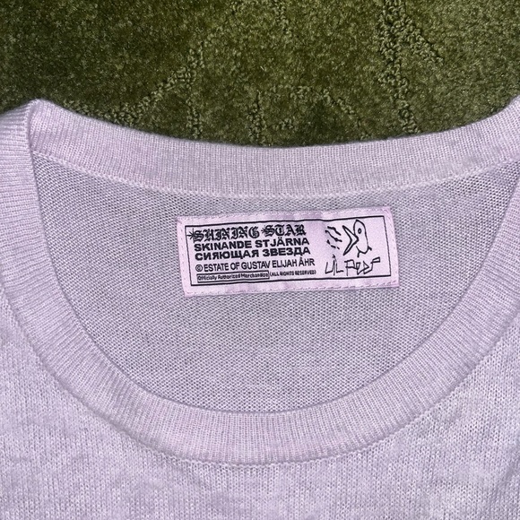 Lil Peep Bird Design Sweater - Picture 2 of 3